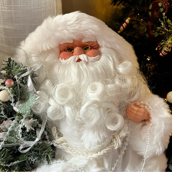 Rare Vintage Christmas Sitting Santa Clause - Picture 3 of 11